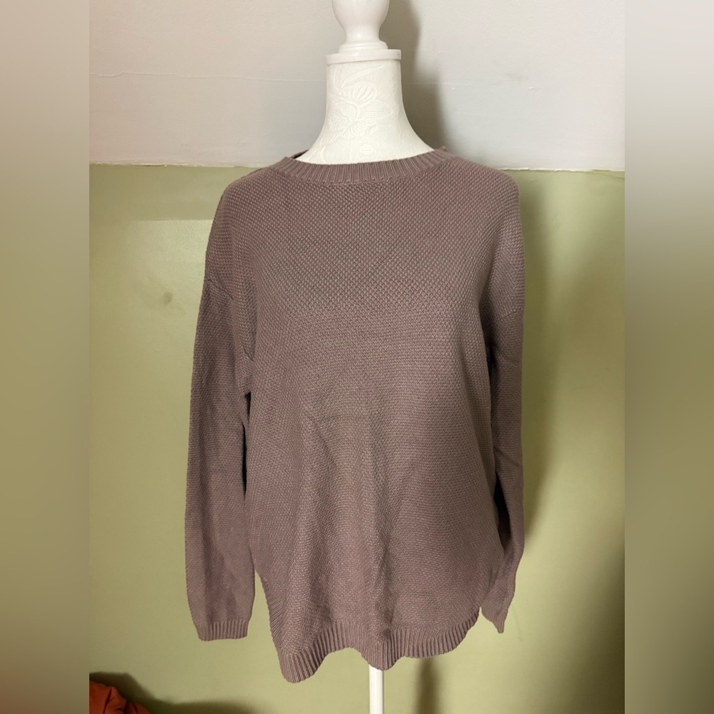 Merokeety Loose Oversized Crewneck Sweater